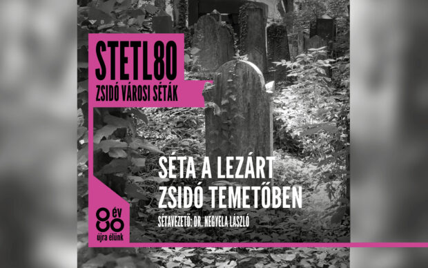 Séta a lezárt zsidó temetőben