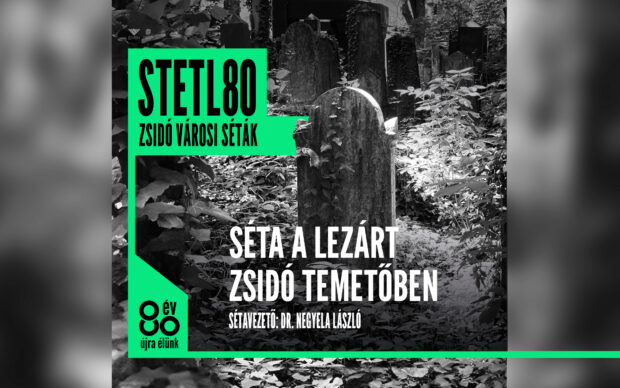 Séta a lezárt zsidó temetőben