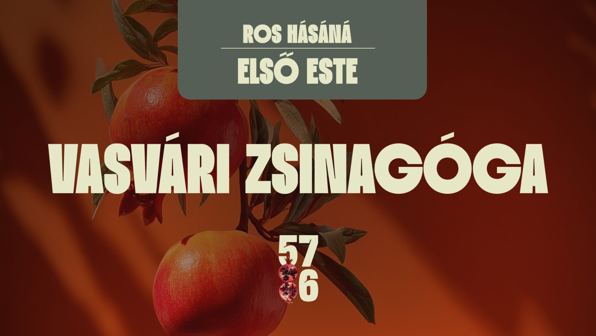 Ros Hásáná első vacsora a Vasváriban