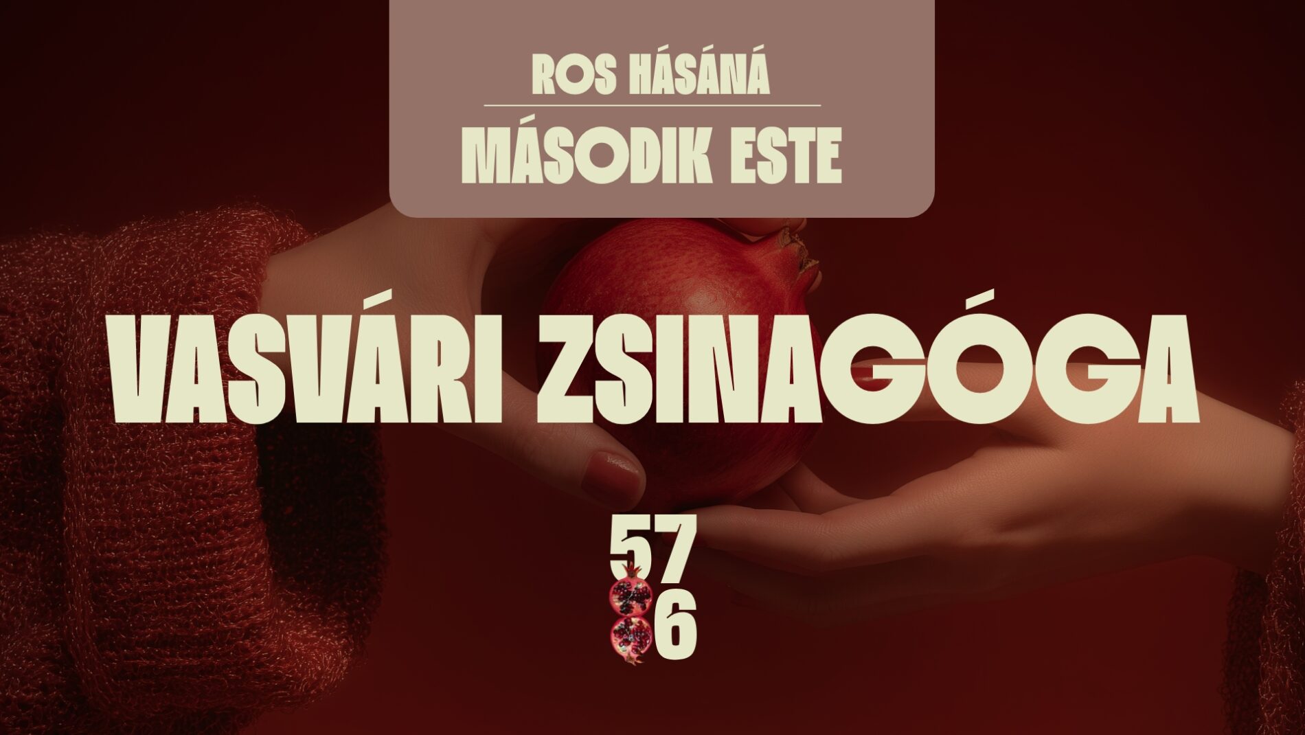 Ros Hásáná második vacsora a Vasváriban