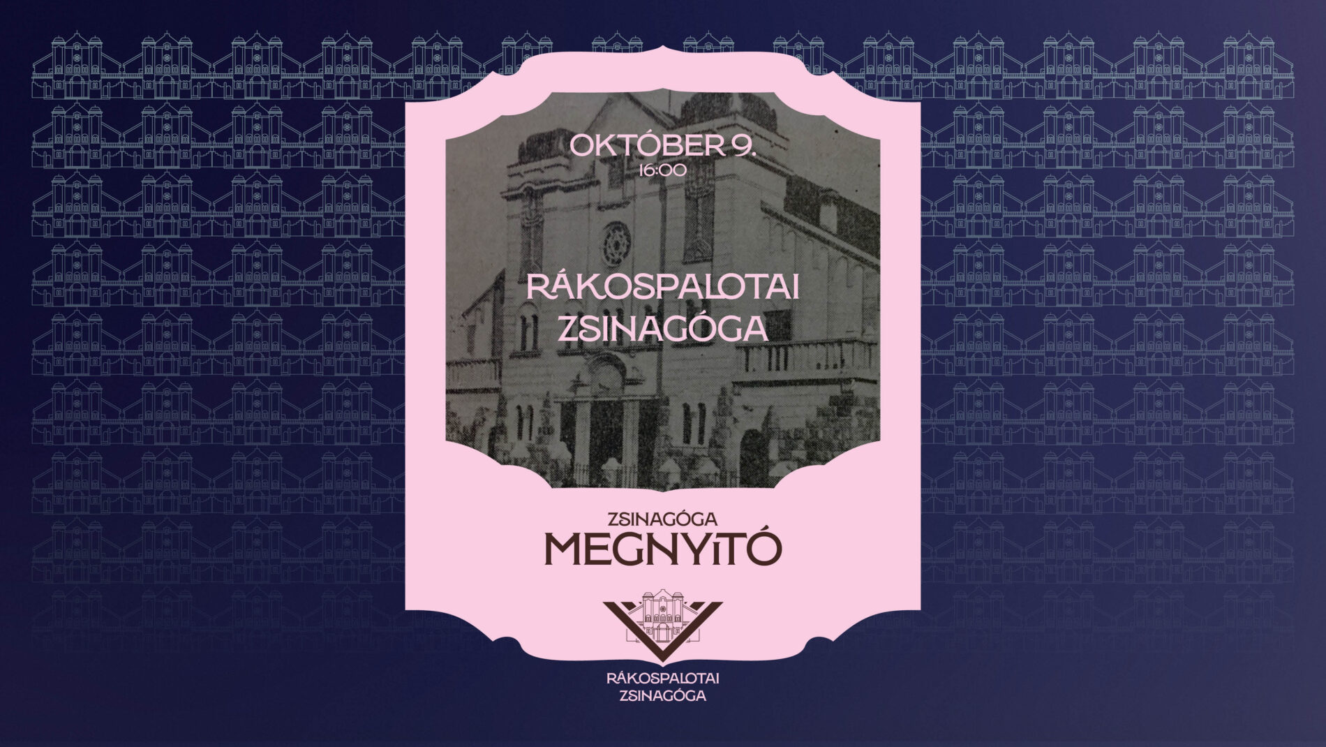 Rákospalotai Zsinagóga megnyitó