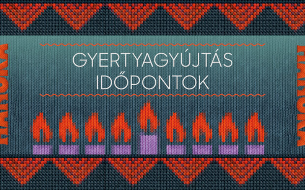 Gyertyagyújtás időpontjai