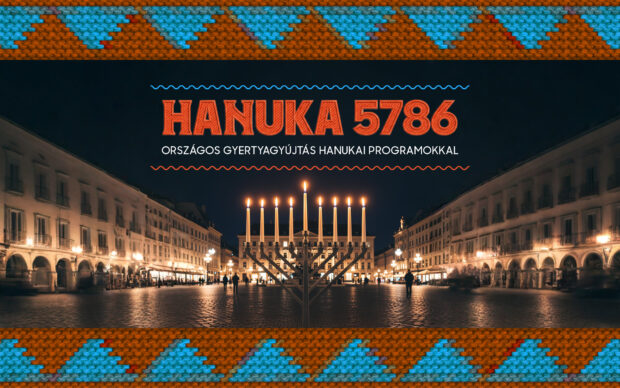 Gyertyagyújtás hanukai programokkal