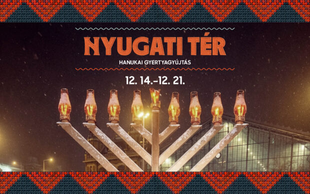 Gyertyagyújtás a Nyugati téren