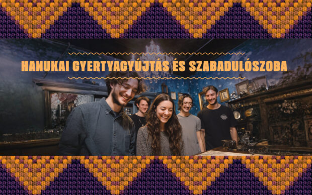 Hanukai gyertyagyújtás Szentendrén