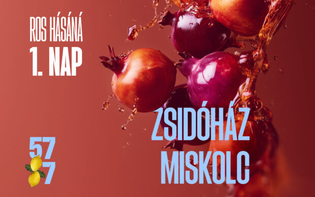 Ros hásáná első vacsora Miskolcon