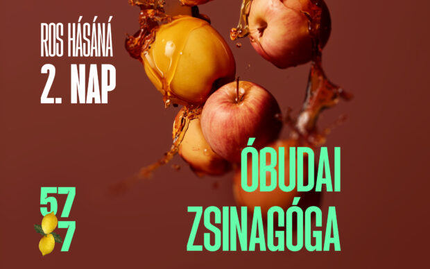 Ros hásáná második vacsora Óbudán