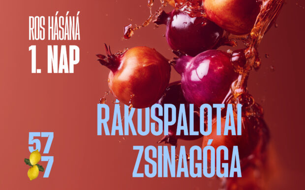 Ros hásáná első vacsora Rákospalotán